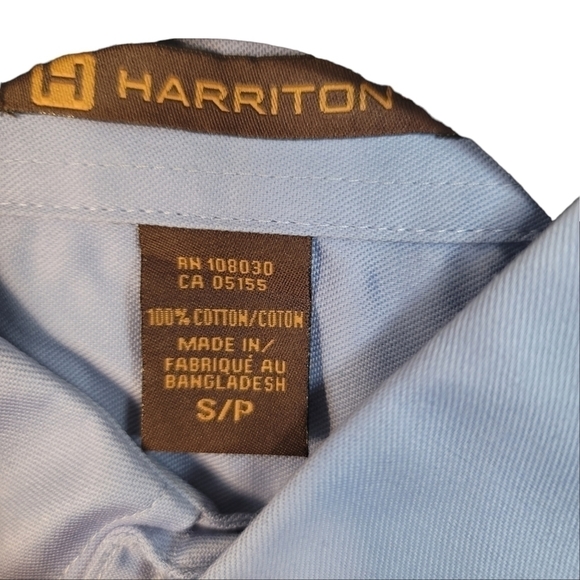 Harriton short sleeve shirt US S new with tag - Picture 3 of 11
